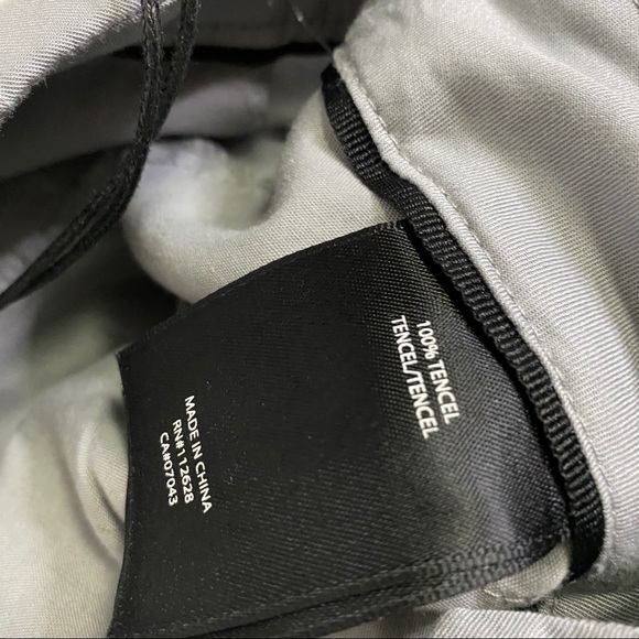 Tahari Grey Paperbag Casual Trouser Pants Size 8 - Picture 7 of 10